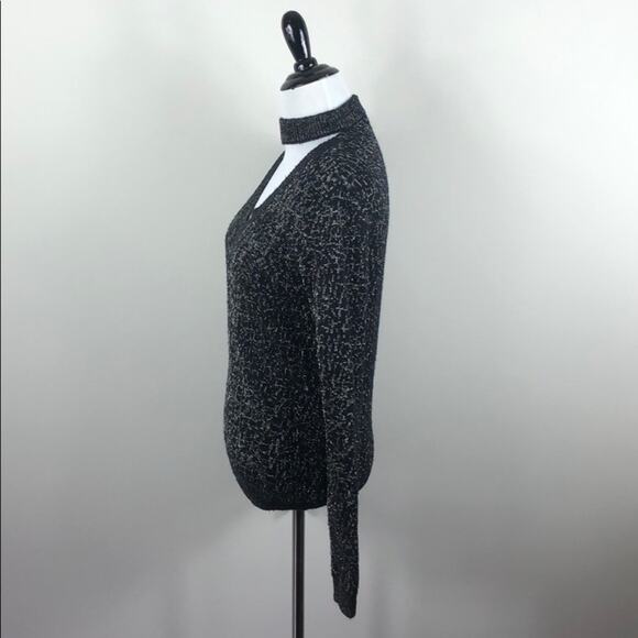 Endless Rose Sweater Choker Neck Sweater Top - Picture 6 of 7